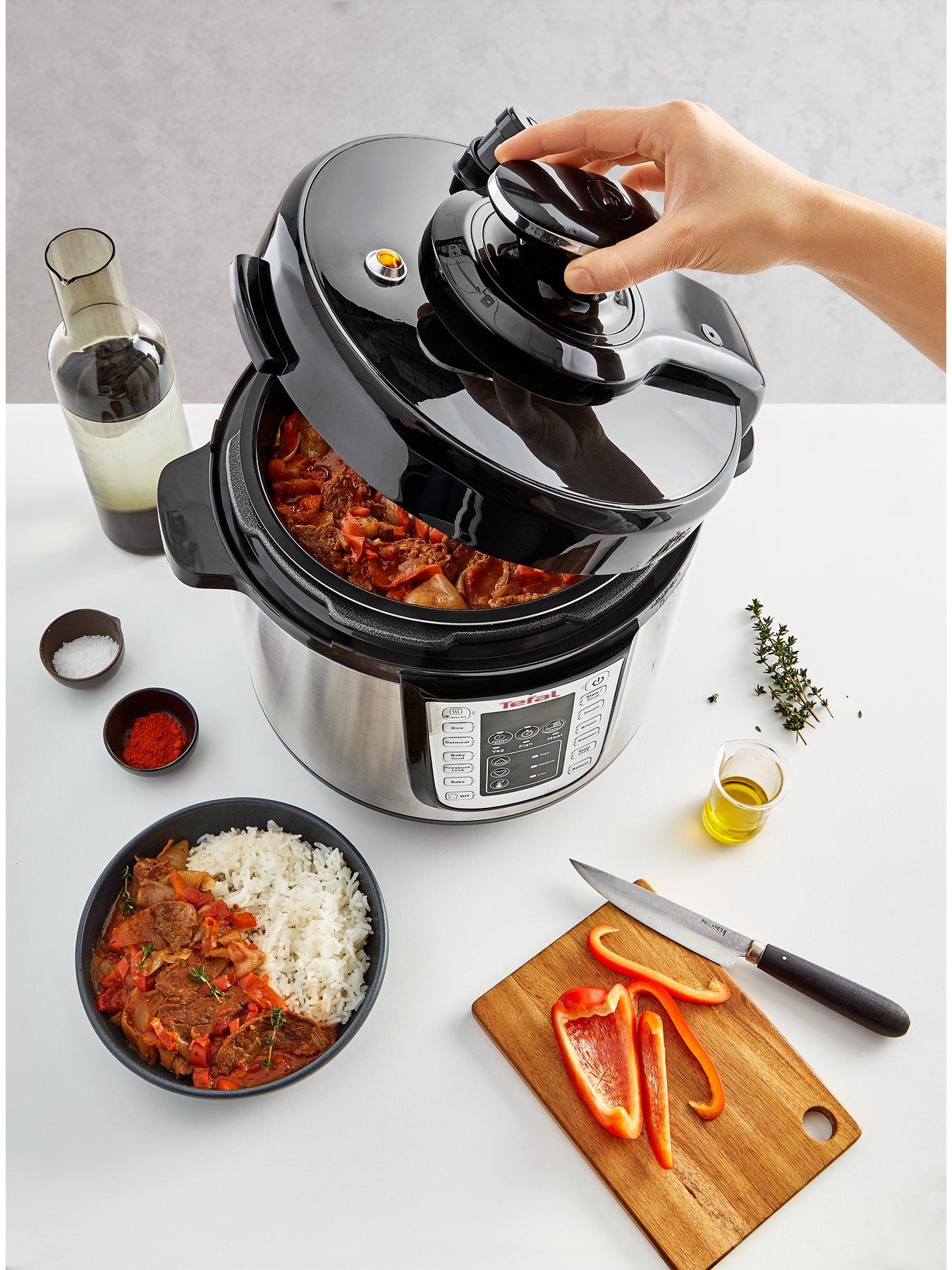 All in One CY505 Pressure Cooker 6L Black and Stainless Steel