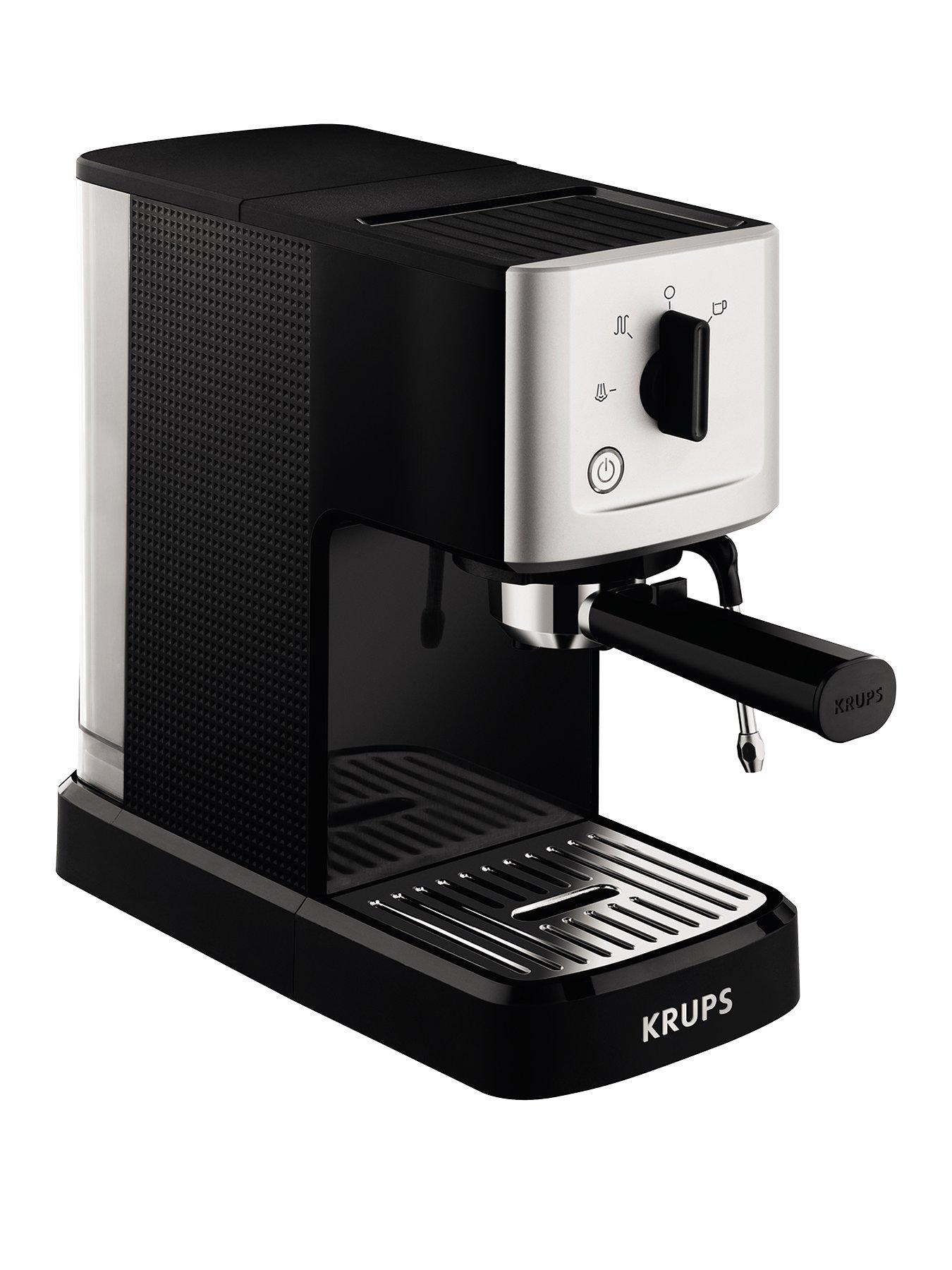 Krups Xp344040 Calvi Manual Espresso Machine - Black
