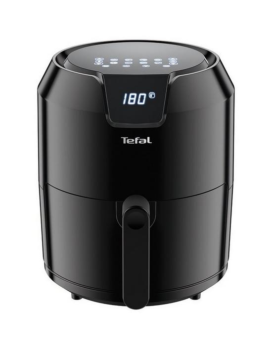 front image of tefal-easy-fry-precision-ey401840-air-fryer-black-42l