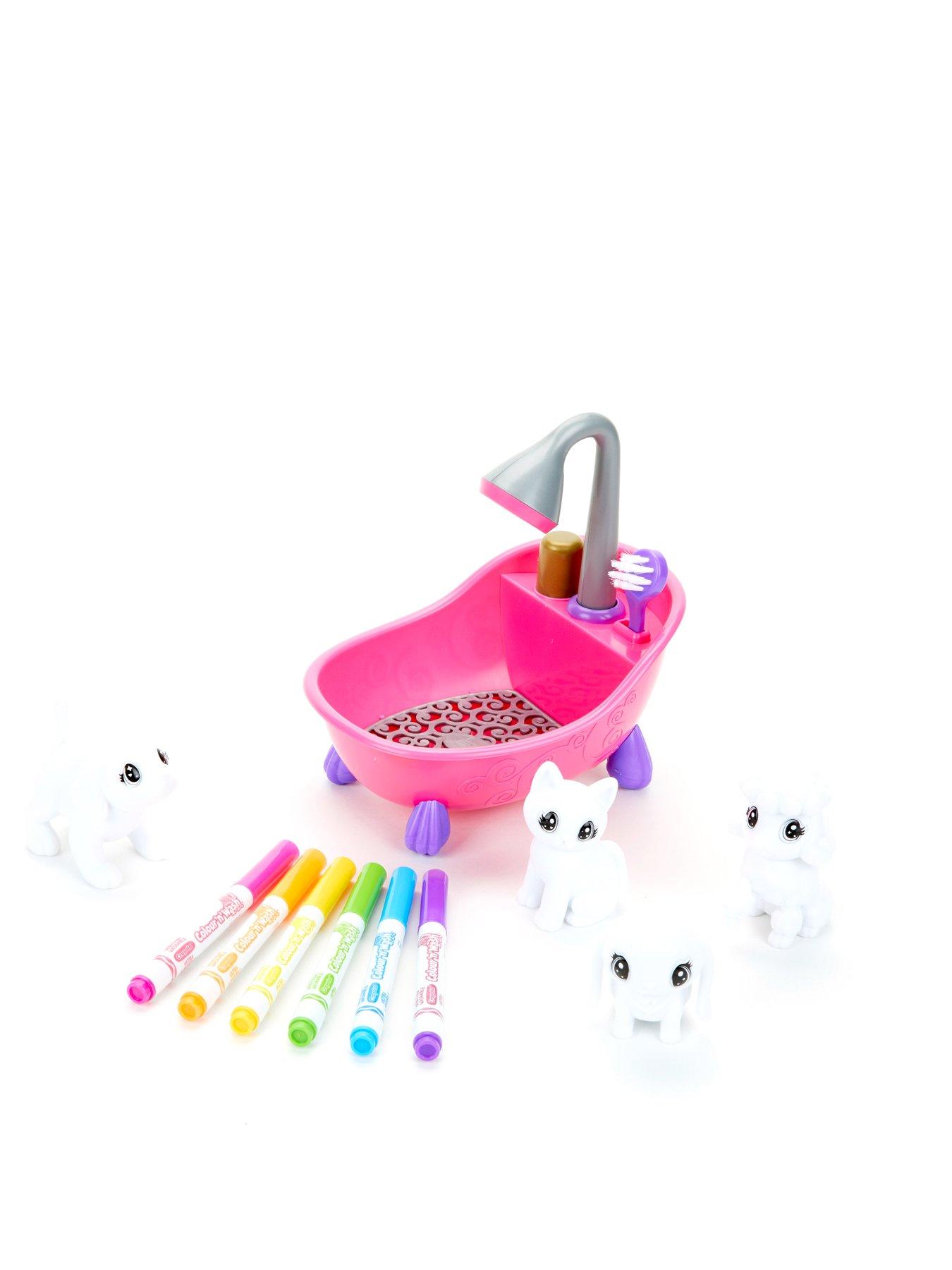 crayola washimals pet salon playset