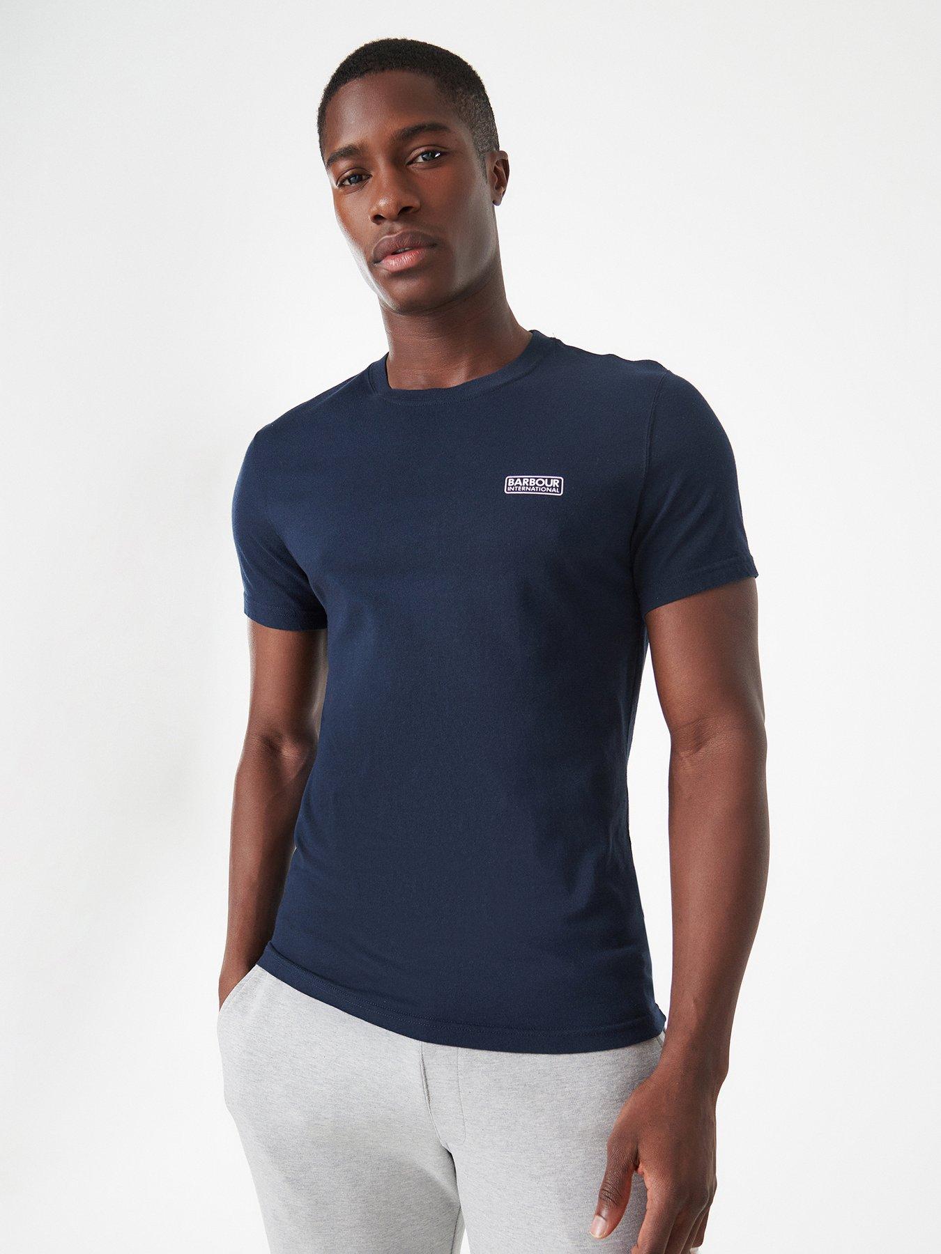 T-shirts & Polos Small Logo Slim Fit T-Shirt - Navy
