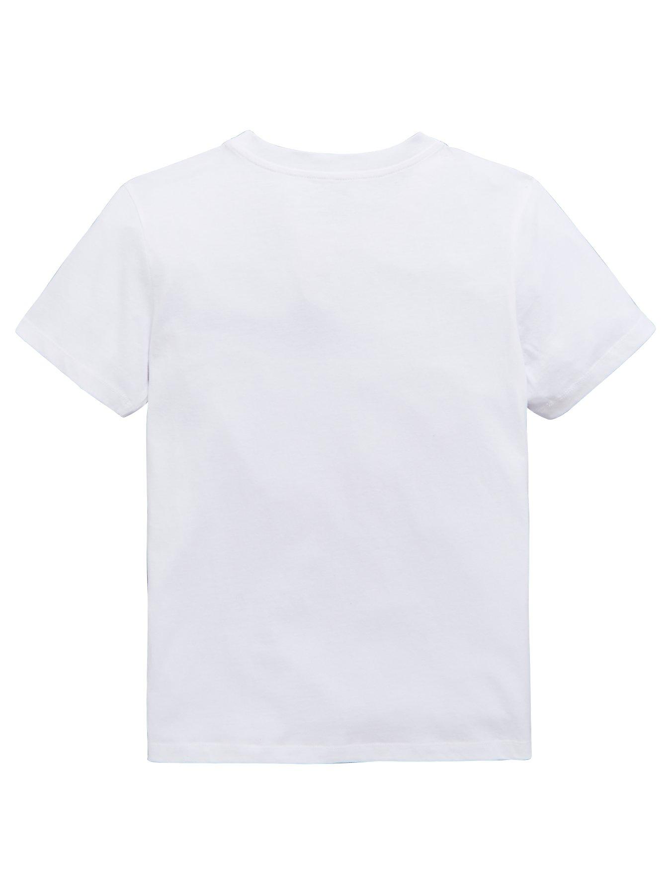 Boys Clothes Boys 2 Pack Short Sleeve Logo T-Shirts - Black/White