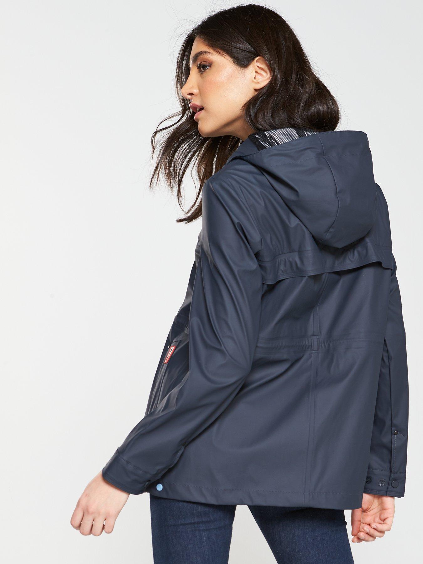 hunter rubberised parka