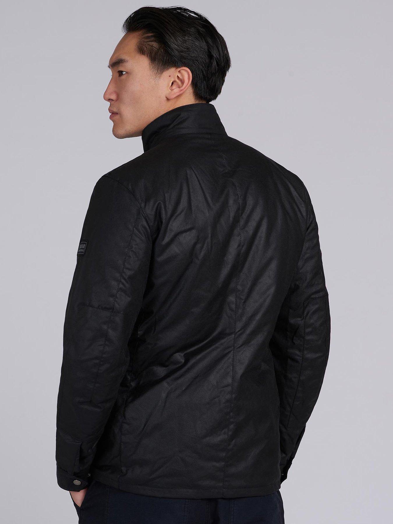 Barbour international deals armour wax jacket