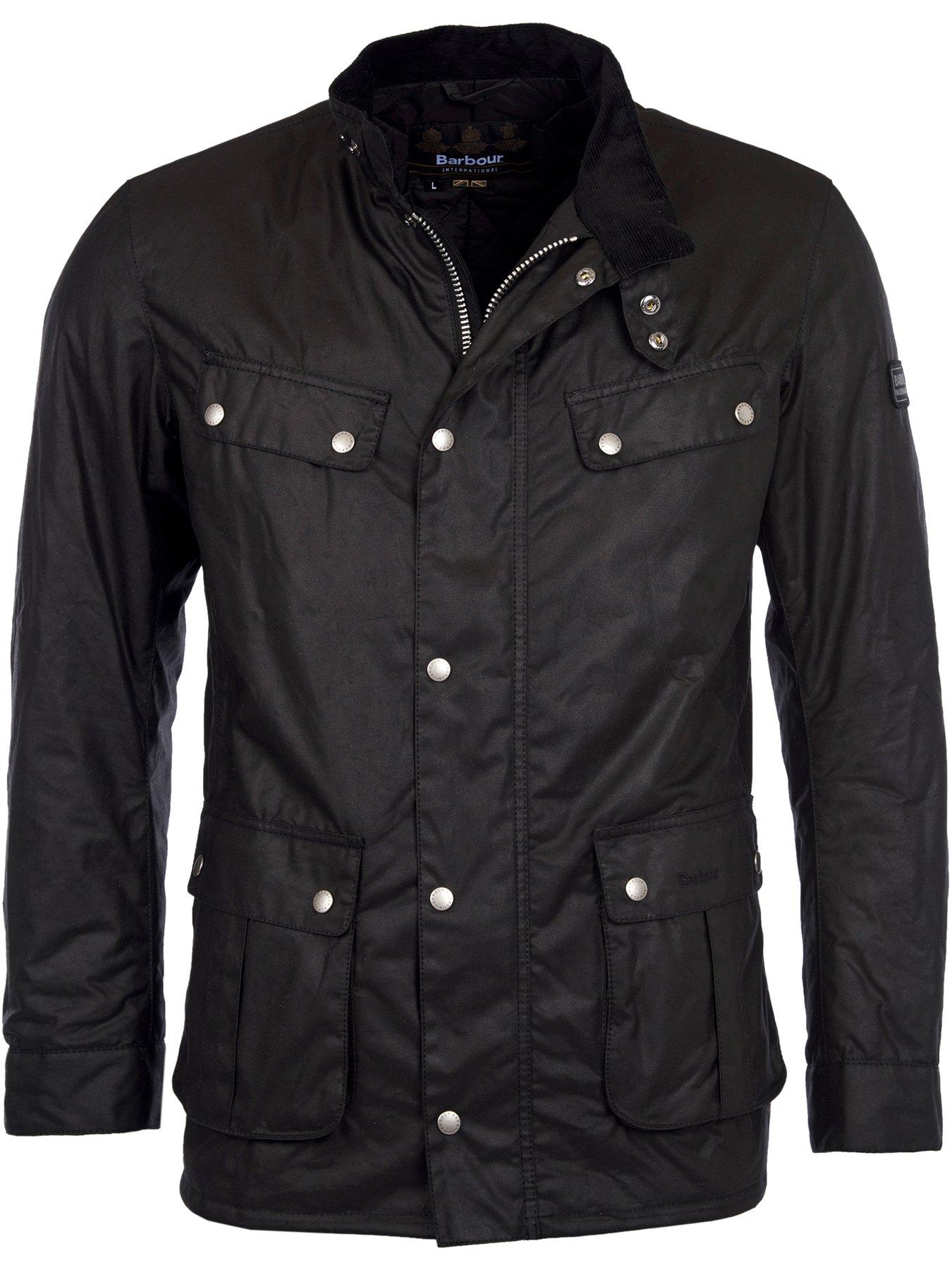 Coats & Jackets Duke Wax Jacket - Black