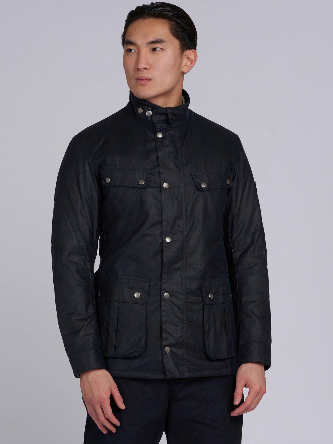 barbour international duke wax