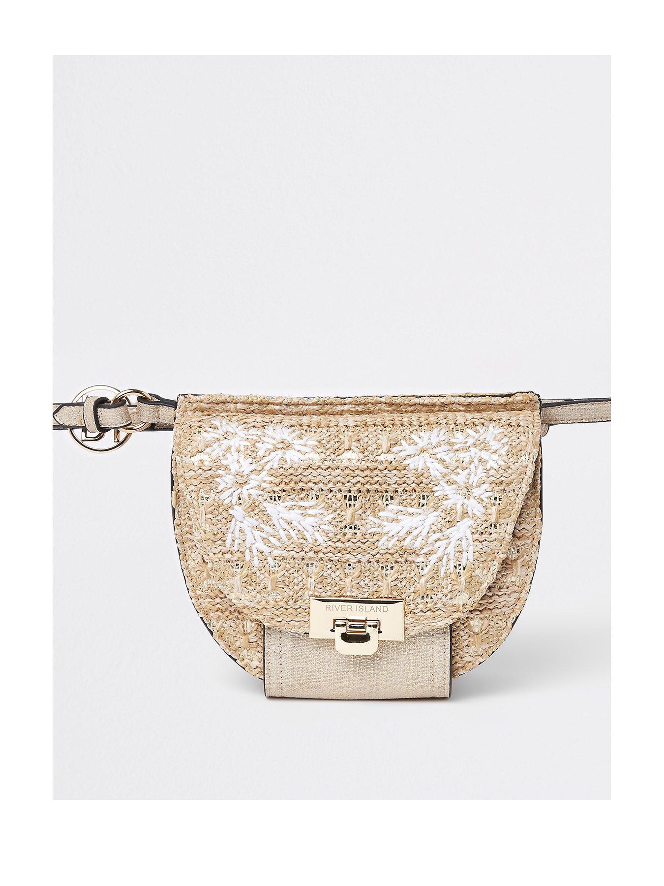 woven bum bag