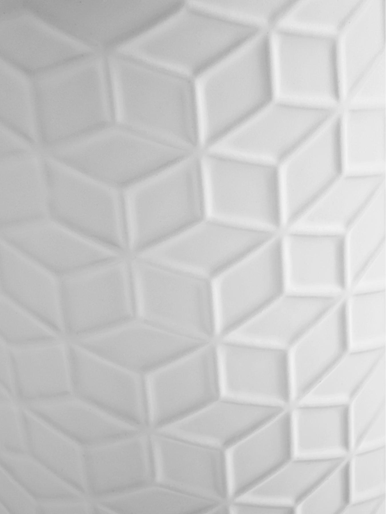 Image 4 of 4 of Very Home Set Of 2 Matt White Vases