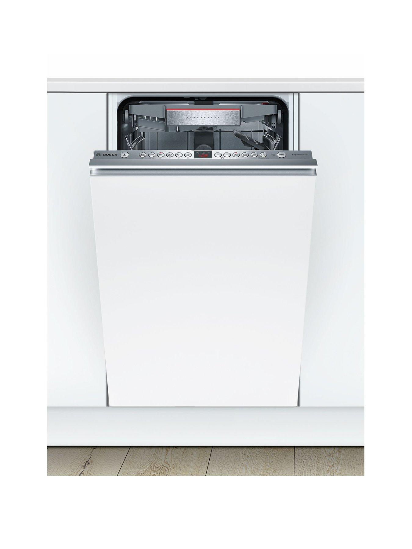Bosch Serie 6 Spv66Tx00G 10-Place Setting Integrated Slimline Dishwasher - White
