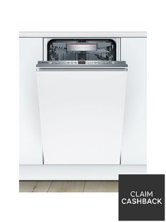 Bosch Serie 6 SPV66TX00G 10-Place Setting Integrated Slimline Dishwasher - White
