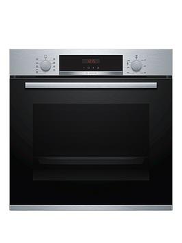 bosch series 4 hbs573bs0b built-in single oven with autopilot - stainless steel