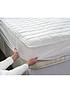  image of dreamland-boutique-hotel-200tc-cotton-heated-mattress-protector-db