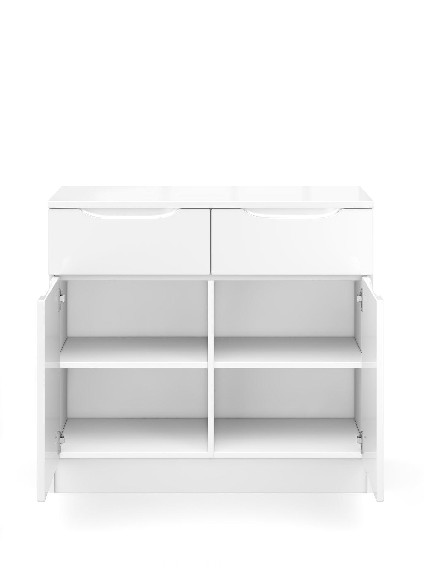 Image 4 of 6 of One Call Monaco Sideboard - Gloss White