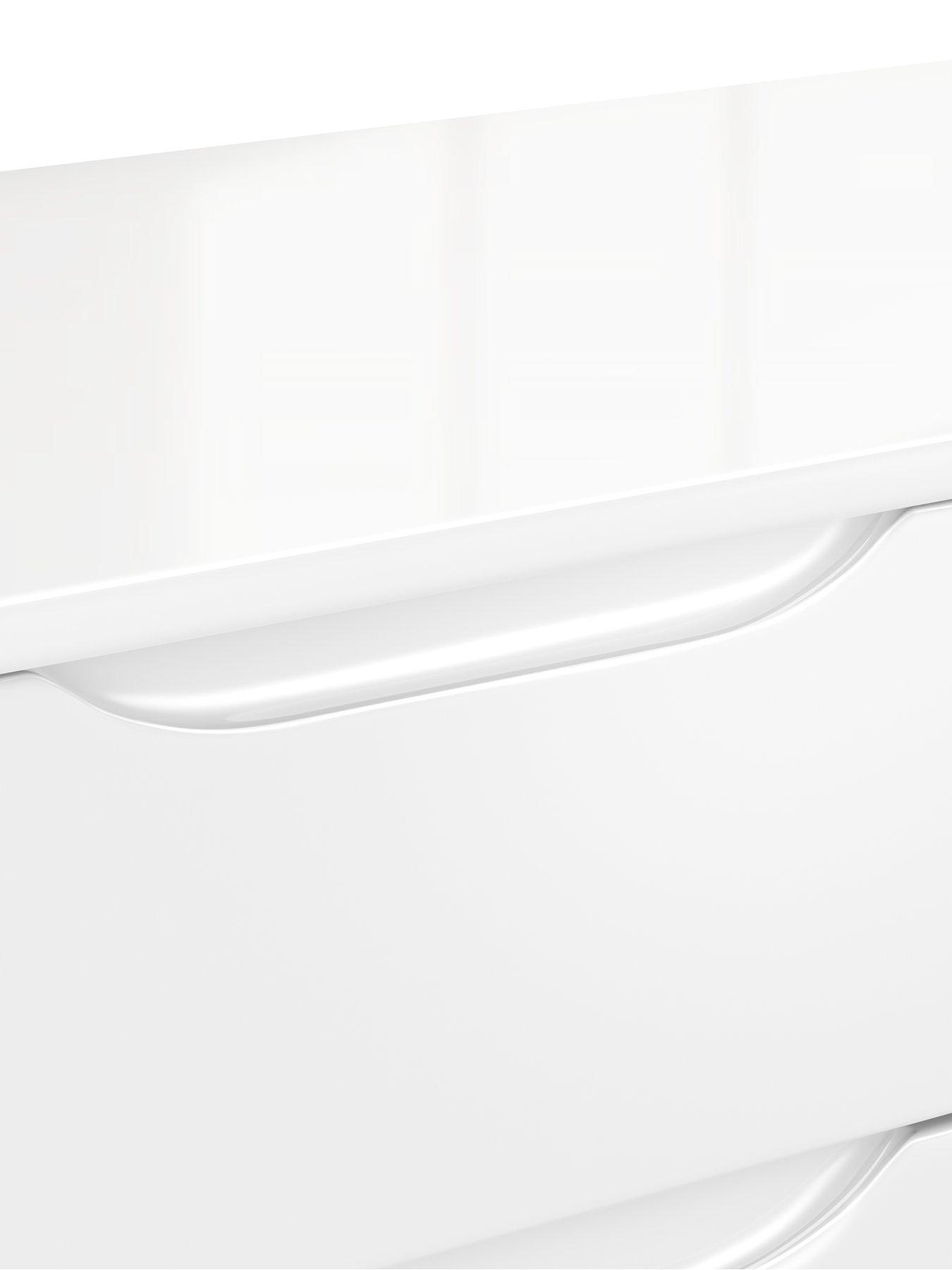 Image 5 of 6 of One Call Monaco Sideboard - Gloss White
