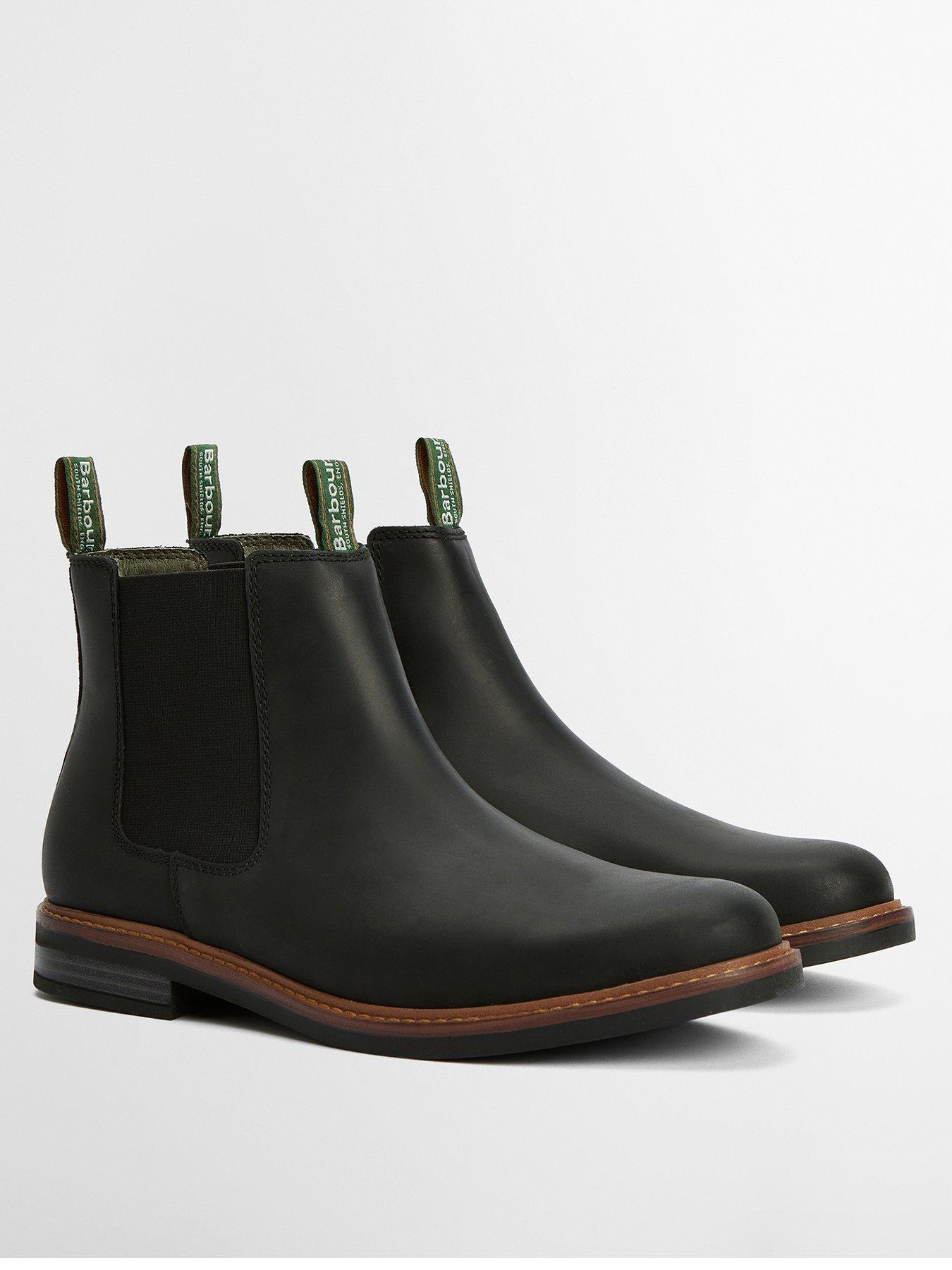 Barbour Farsley Chelsea Boot Black Very