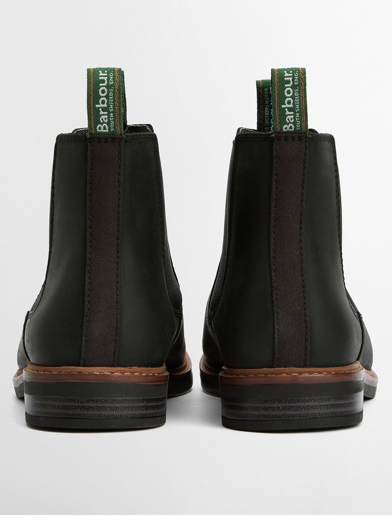 Barbour farsley mens black chelsea boots online