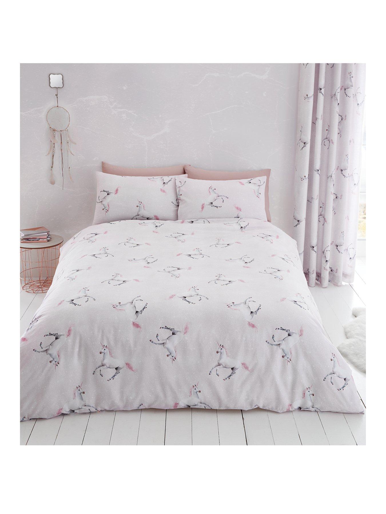 Catherine Lansfield Enchanted Unicorn Duvet Cover Set Very Co Uk