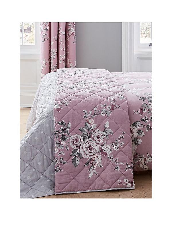 Catherine Lansfield  Canterbury Quilted Bedspread Collection 5 Colour Option's 
