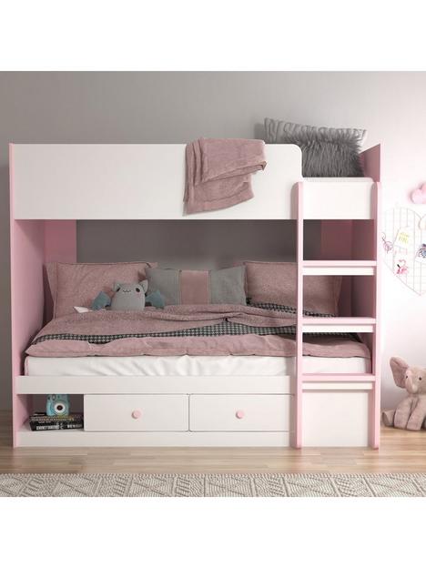 peyton-storage-bunk-bed-with-mattress-options-buy-and-save-whitepink