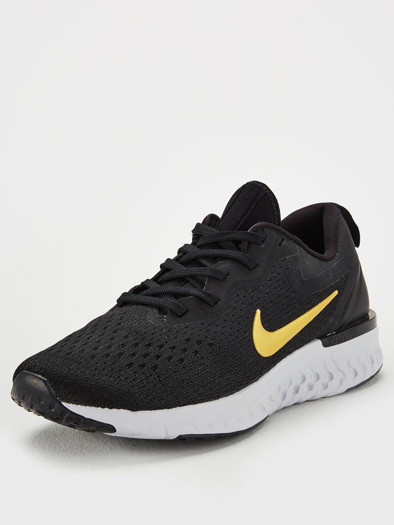 nike black and gold trainers womens