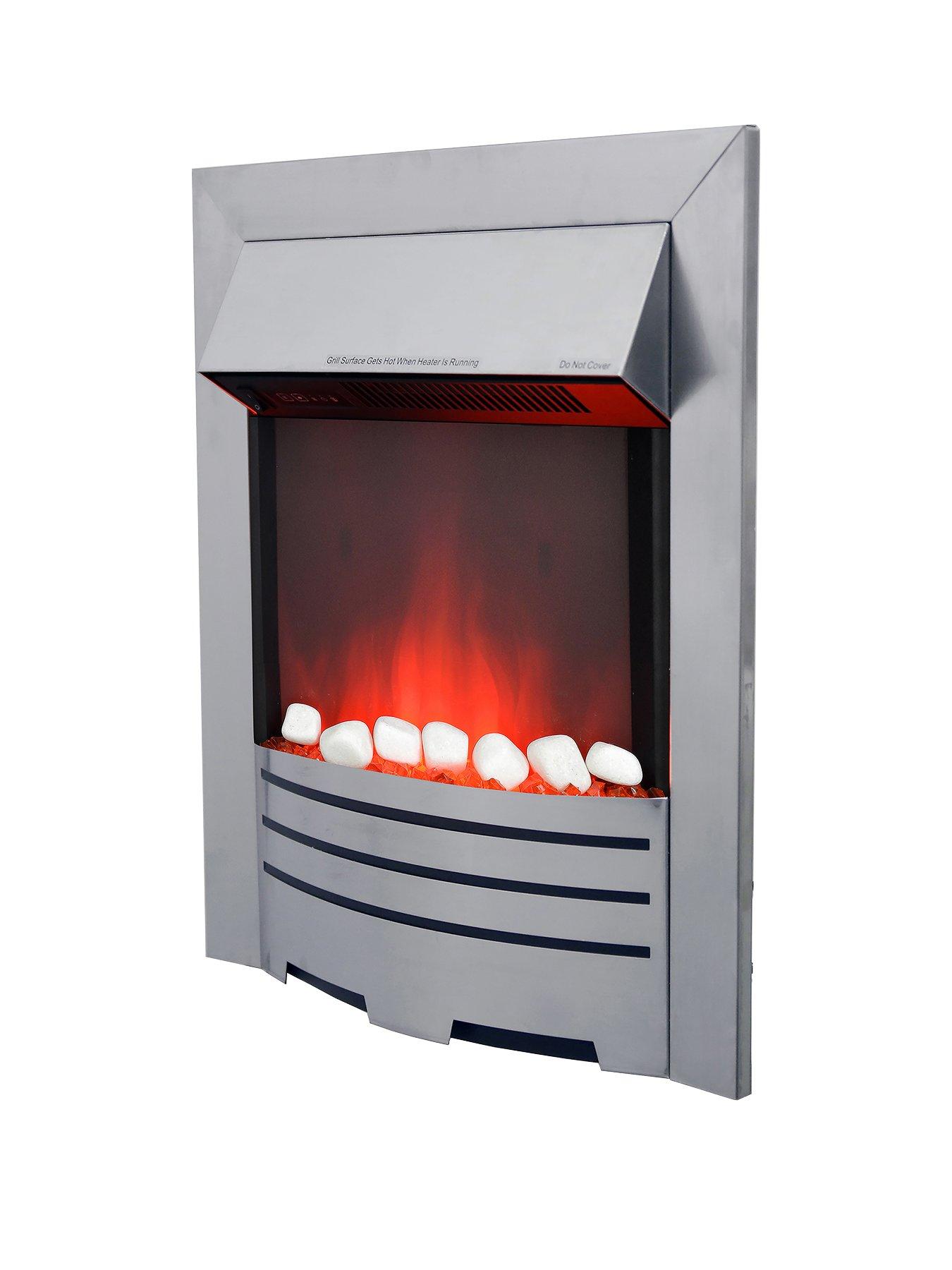 Swan Brushed Steel Fire Insert Very Co Uk