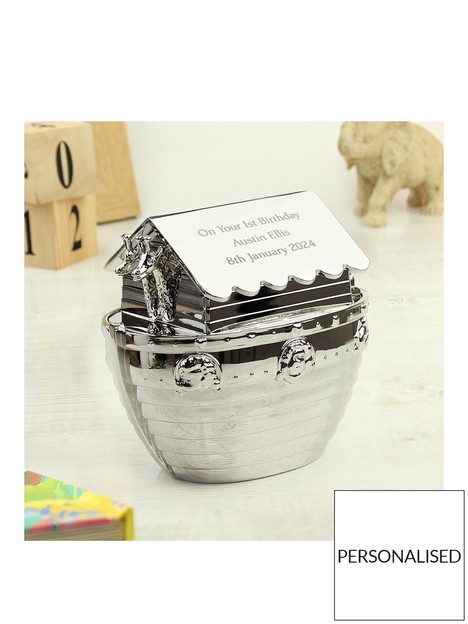 the-personalised-memento-company-personalised-silver-noahs-ark-money-box