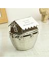 Image thumbnail 3 of 3 of The Personalised Memento Company Personalised Silver Noah's Ark Money Box