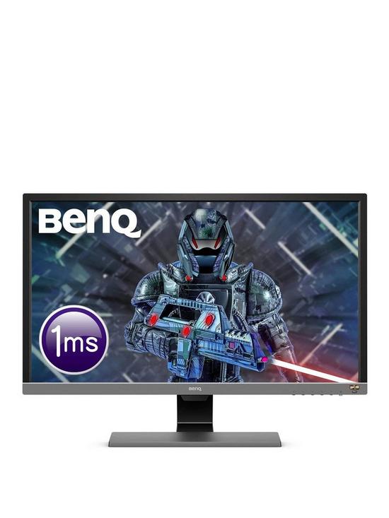 front image of benq-el2870u-28-inch-uhd-4k-gaming-monitor--nbsp1ms-hdr-eye-care-led-free-sync-bi-plus-sensor-hdmi-display-port-speaker