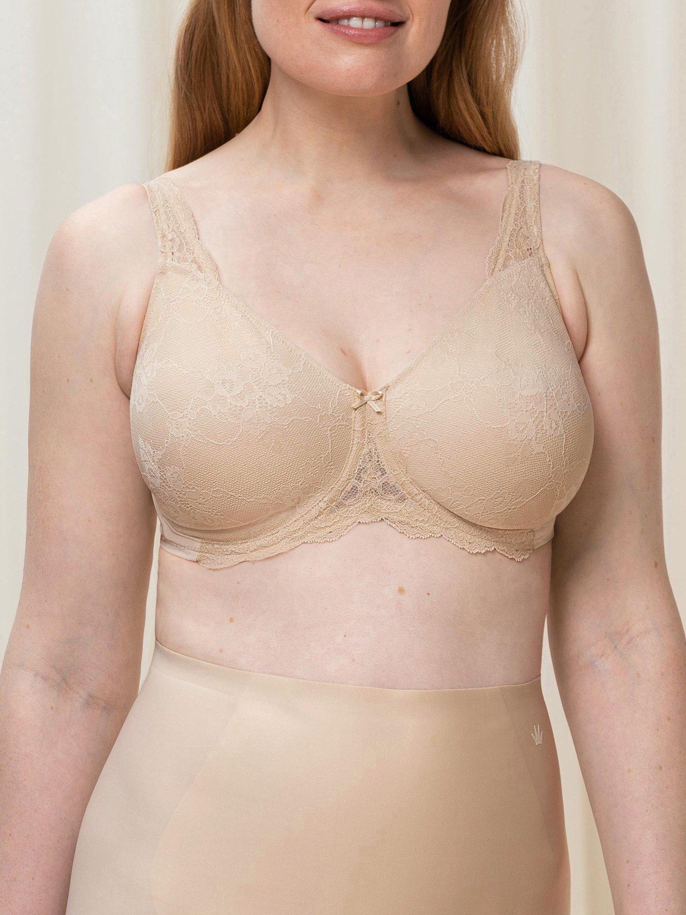 Image 1 of 4 of Triumph Contouring Sensation Minimiser Bra - Nude
