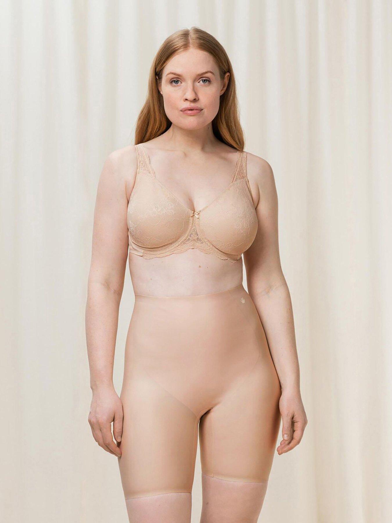 Image 3 of 4 of Triumph Contouring Sensation Minimiser Bra - Nude