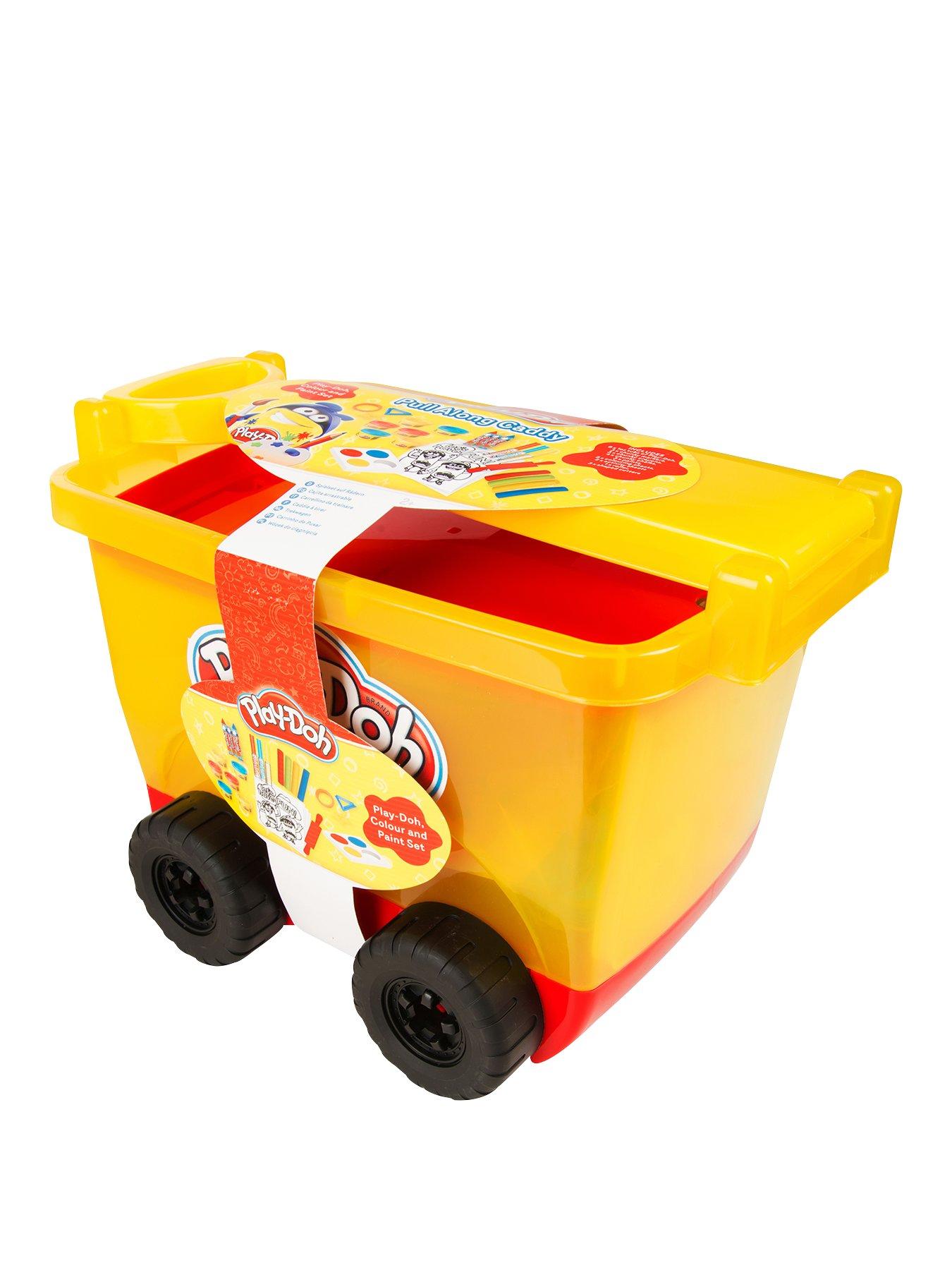 play doh pull along caddy