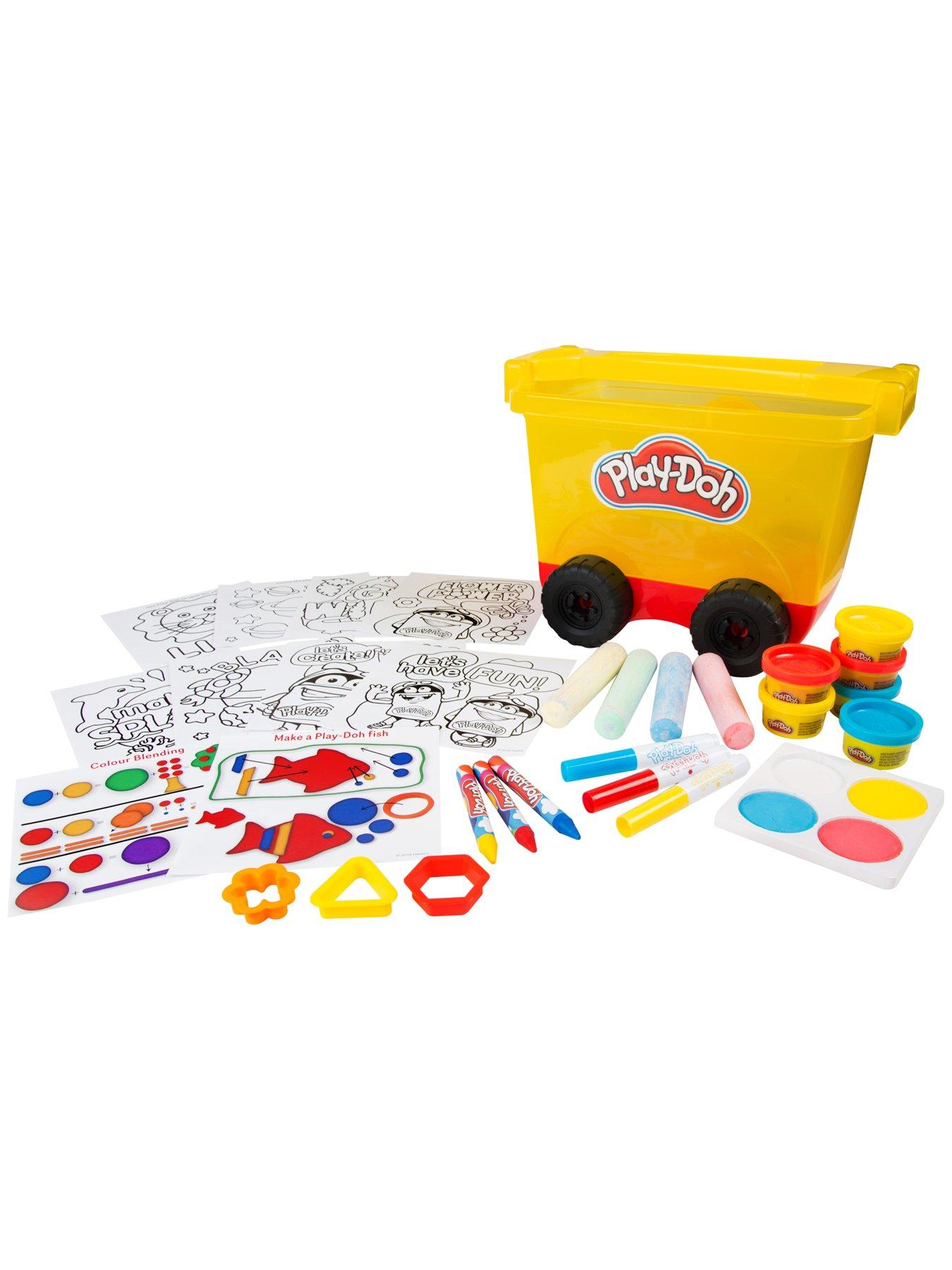 play doh pull along caddy