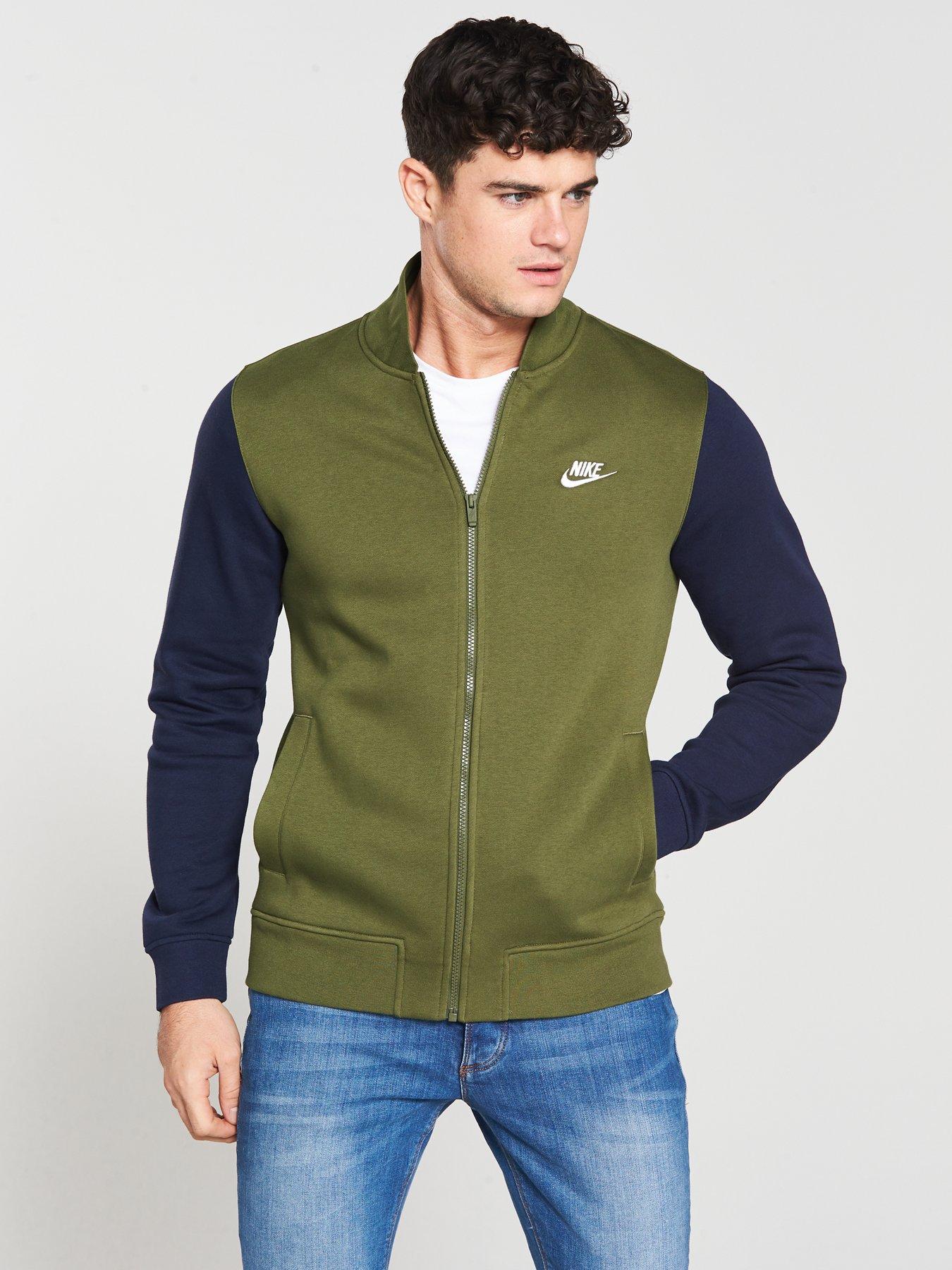 nike club bomber jacket