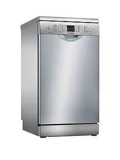 Bosch Serie 4 SPS46II00G 9-Place Settings Slimline Dishwasher with ActiveWater™ Technology - Silver Inox