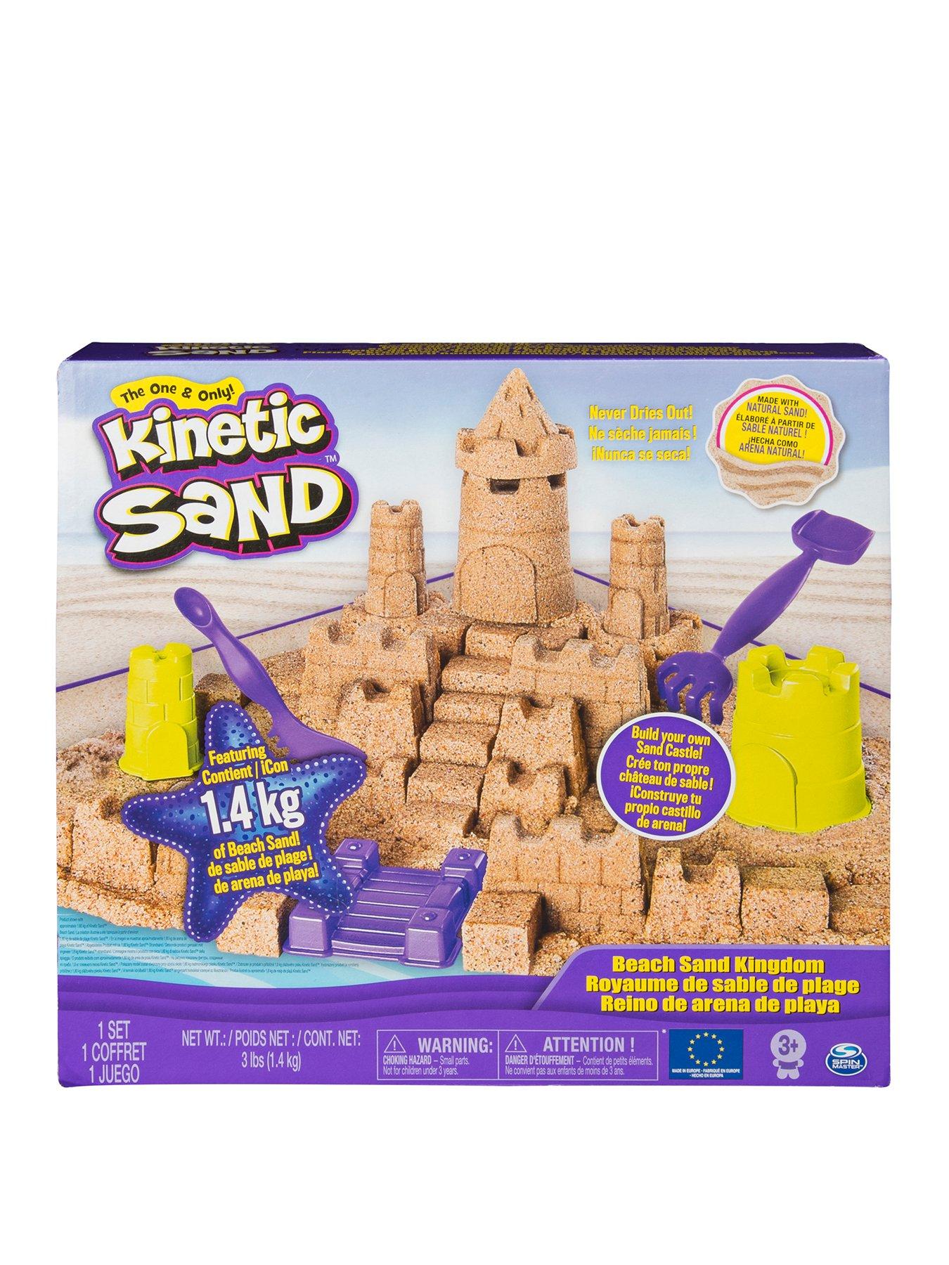 kinetic sand mega beach castle set