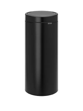 Product photograph of Brabantia 30-litre Touch Bin New from very.co.uk