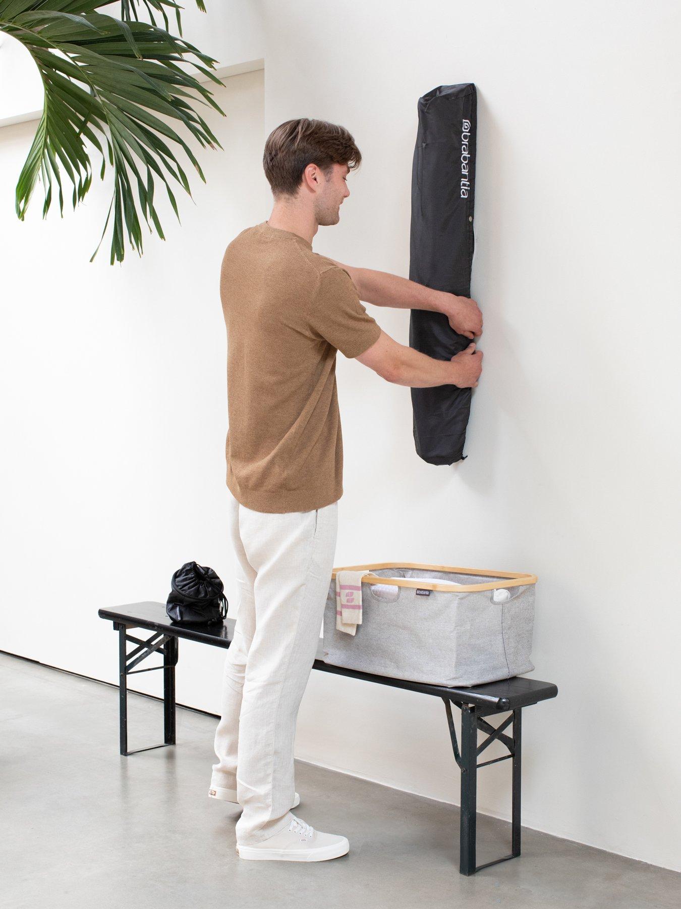 Image 5 of 8 of Brabantia Wallfix Clothes Airer with Cover