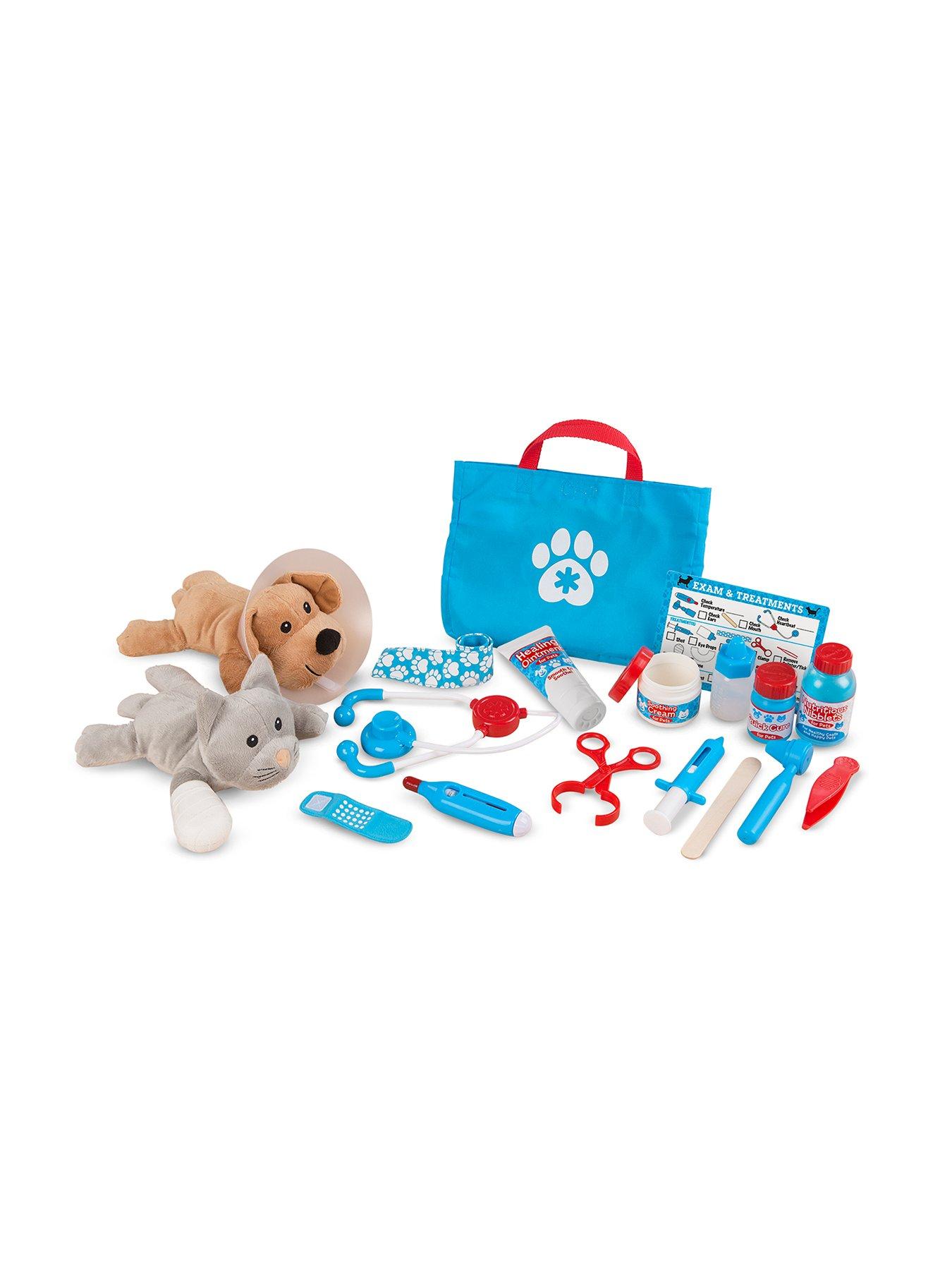 Examine & treat pet vet sale play set