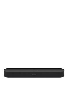 Sonos Beam - Compact Smart Soundbar with Amazon Alexa Voice Control - Black