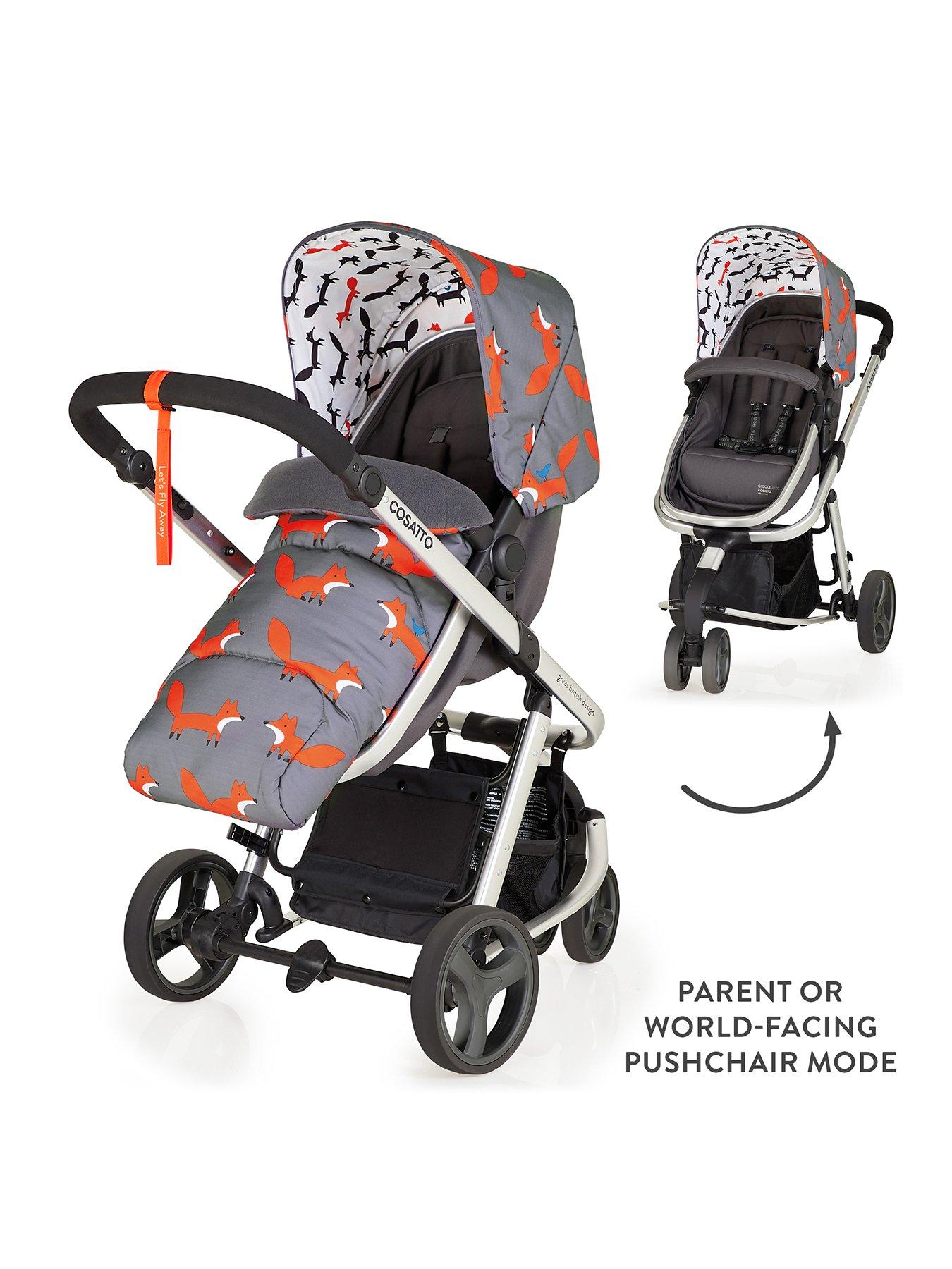 cosatto mr fox travel system