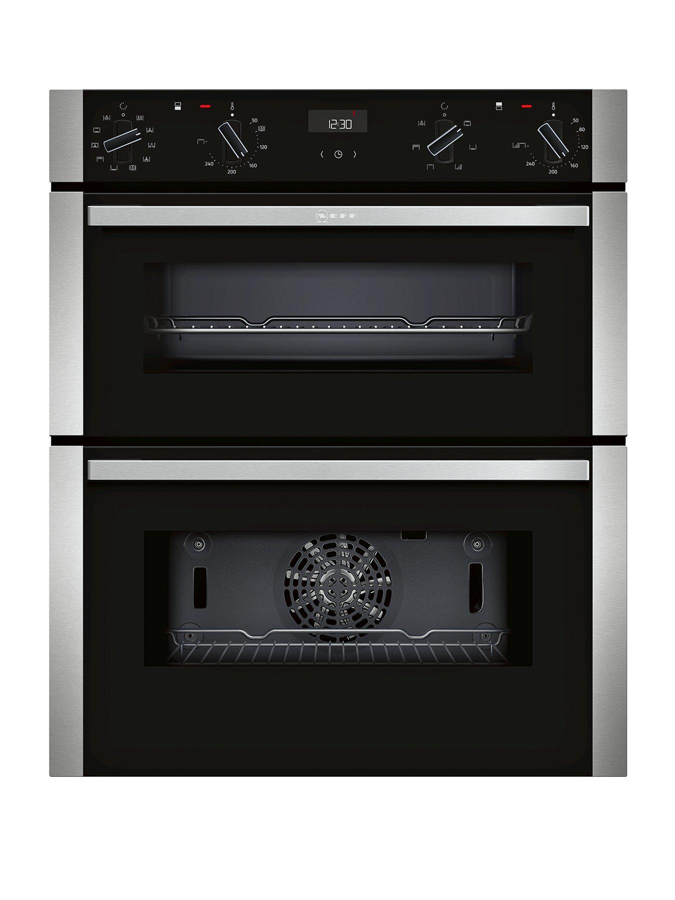 Neff J1Ace4Hn0B 60Cm Built Under Double Oven With Circotherm&Reg; – Stainless Steel