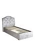  image of very-home-mandarin-upholstered-single-storage-bed-with-mattress-options