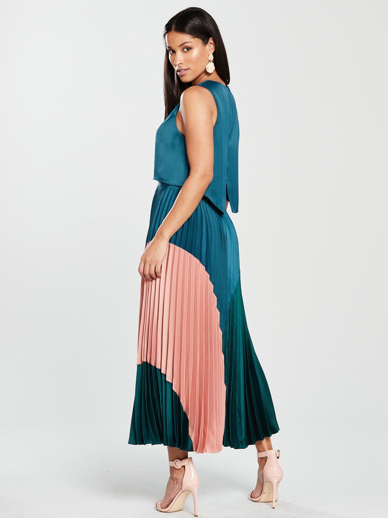 white sweater over dress