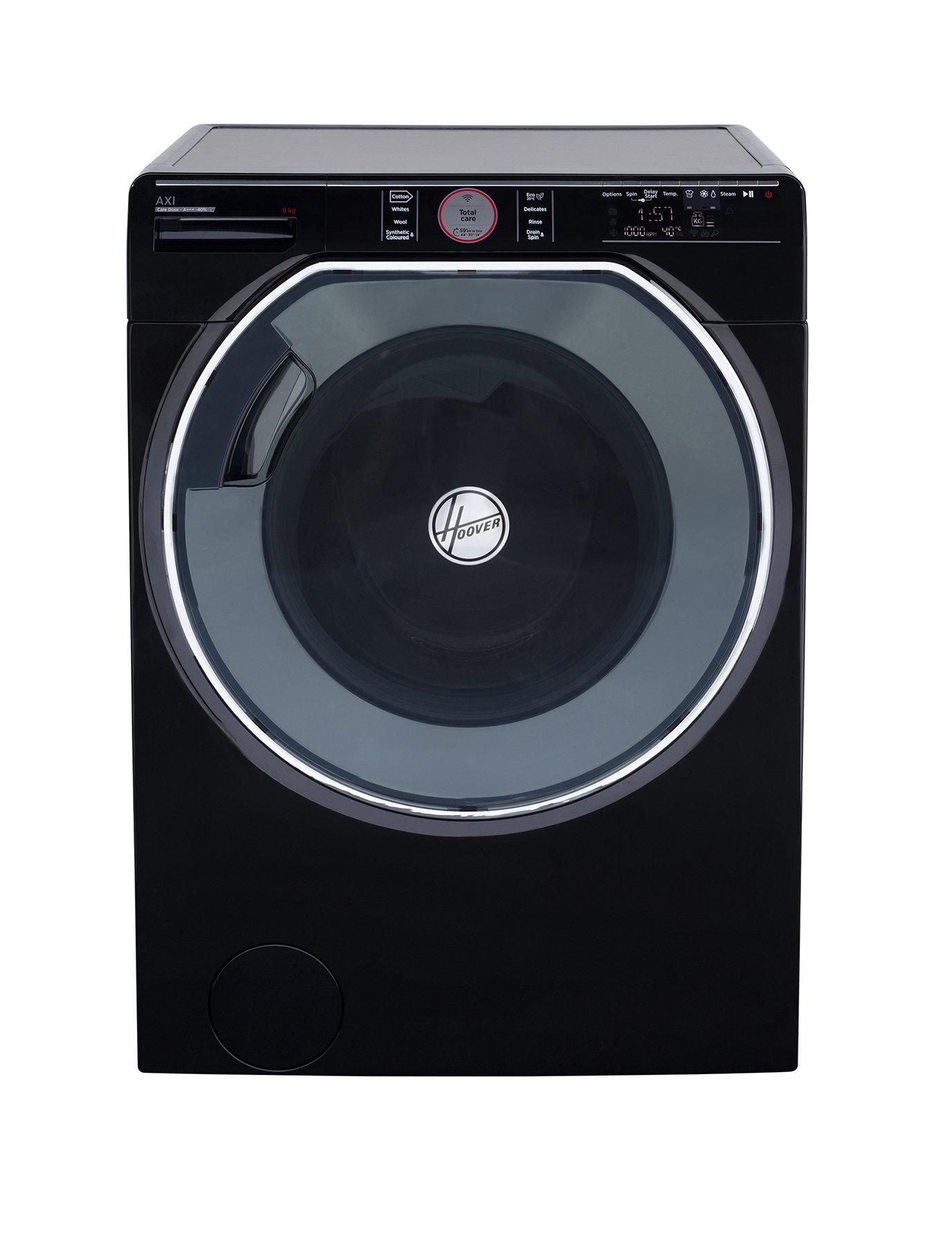 Hoover Axi Awmpd69Lh7B 9Kg Load, 1600 Spin Washing Machine With Ai Technology – Black