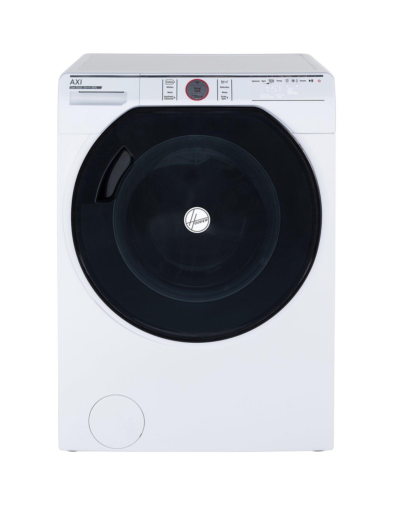 Hoover Axi Awmpd610Lh8 10Kg Load, 1600 Spin Washing Machine With Ai Technology – White/Tinted