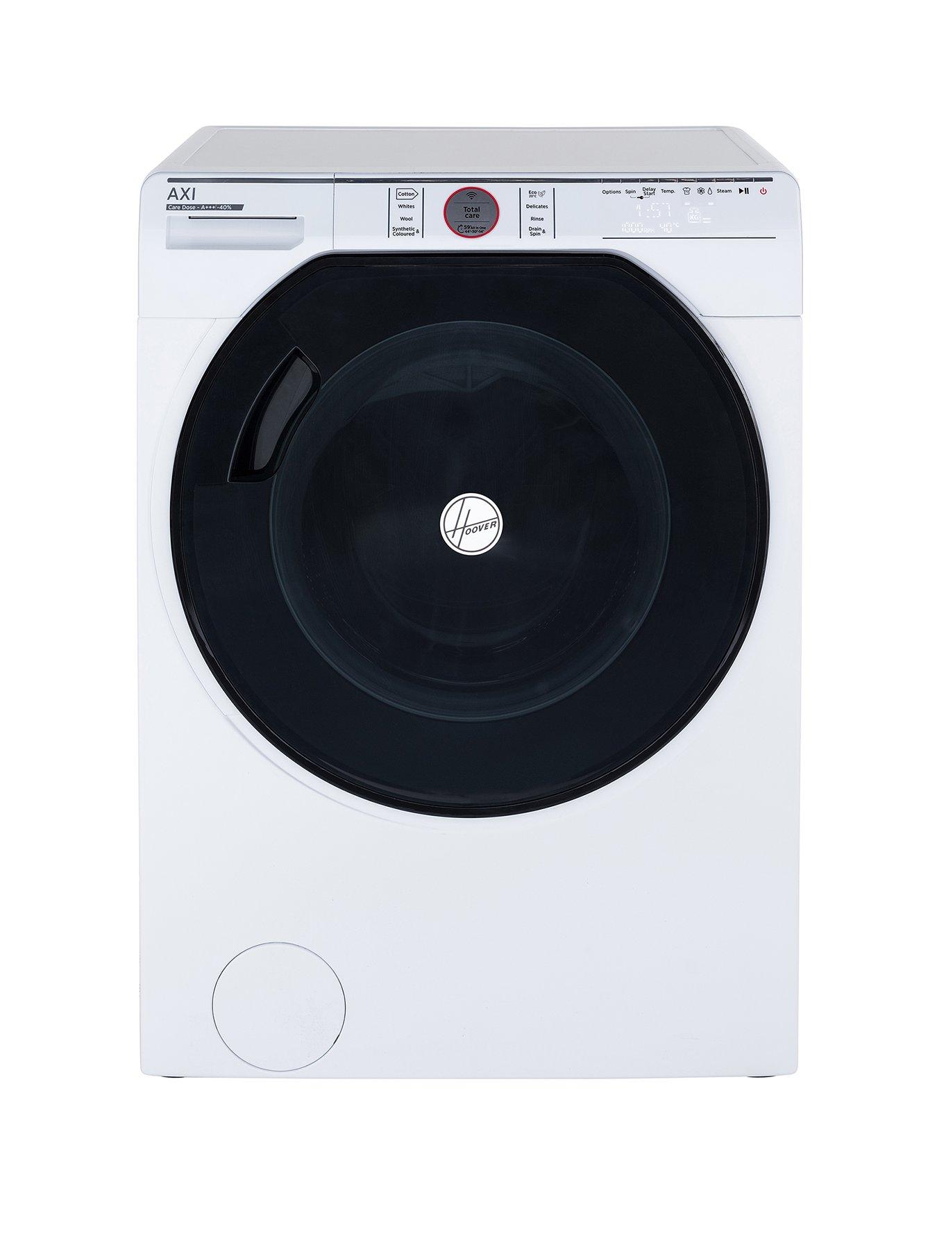 Hoover Axi Awmpd413Lh7 13Kg Load,1400 Spin Washing Machine With Ai Technology - White/Tinted