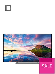 Toshiba 55U5863DB 55-Inch Smart 4K Ultra-HD HDR LED TV with Freeview Play- Black/Silver (2018 Model) Best Price and Cheapest