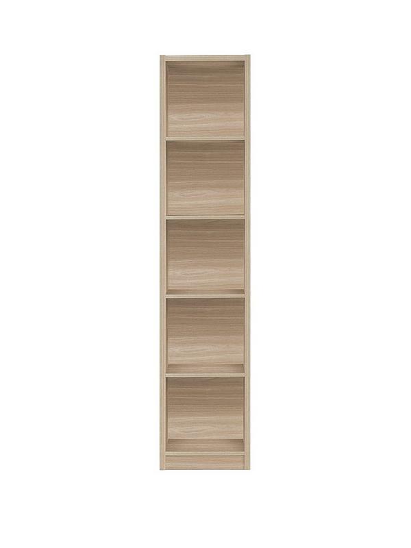 Metro Tall Half Width Bookcase, 87 Inch Bookcase Dimensions