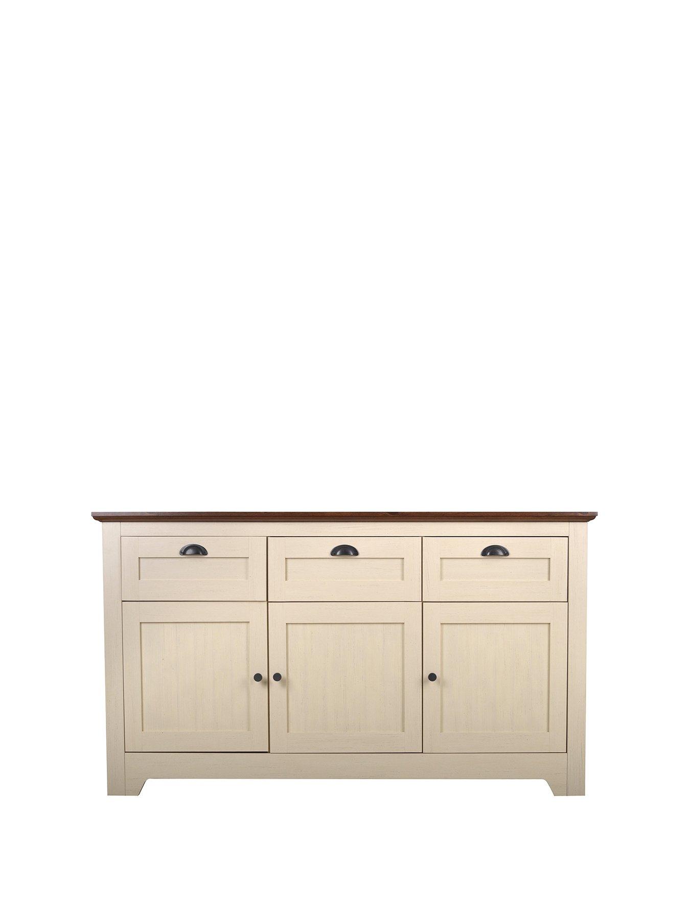 Ivory credenza deals