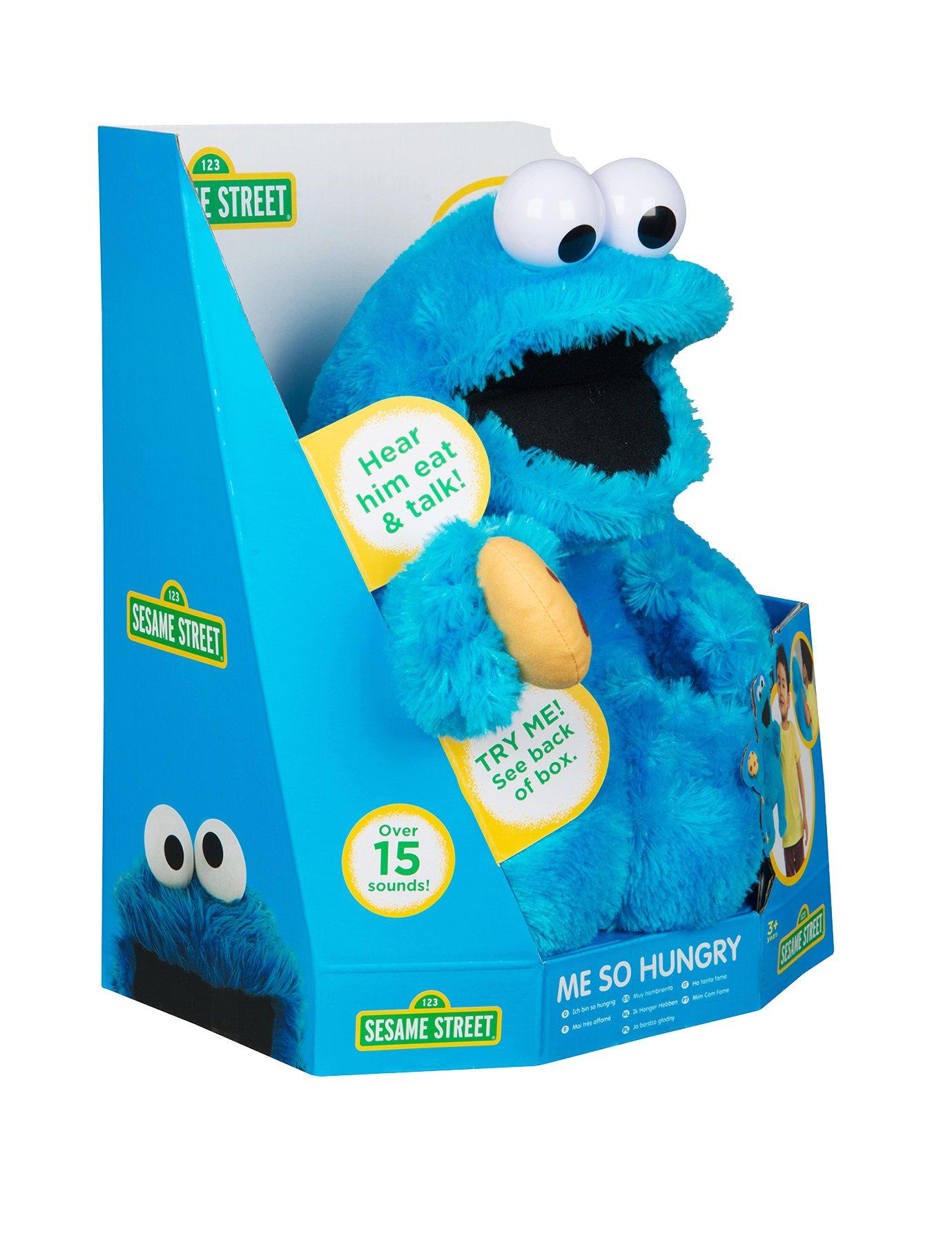 cookie monster me so hungry toy